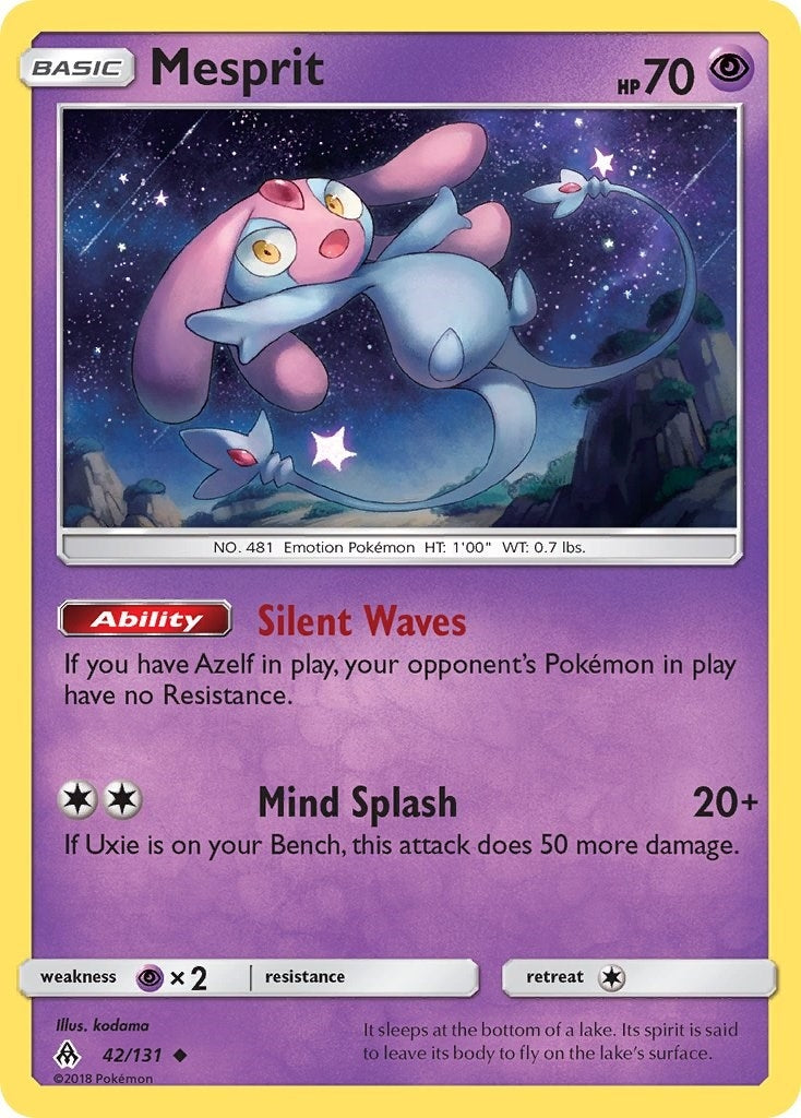 Image for Mesprit (42/131) (SM - Forbidden Light) - Pokemon