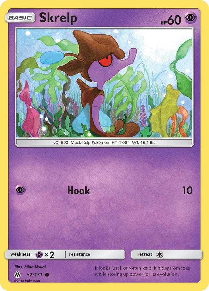 Image for Skrelp (52/131) (SM - Forbidden Light) (SM06) - Pokemon