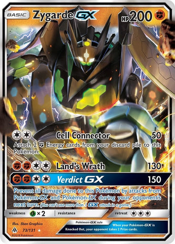 Zygarde GX (73/131) (SM - Forbidden Light) Pokemon