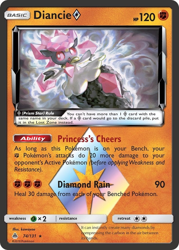 Image for Diancie Prism Star (74/131) (SM - Forbidden Light) (SM06) - Pokemon