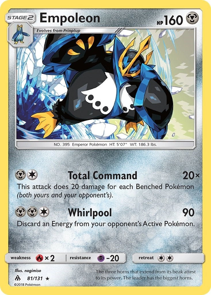 Image for Empoleon (81/131) (SM - Forbidden Light) (SM06) - Pokemon