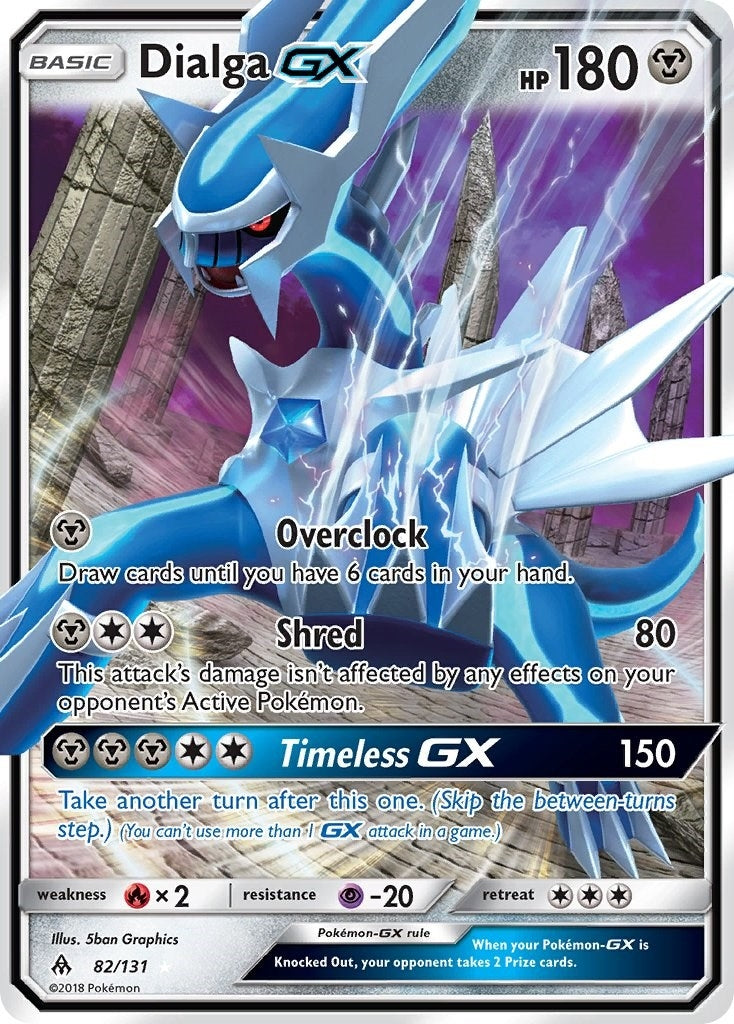 Image for Dialga GX (82/131) (SM - Forbidden Light) (SM06) - Pokemon