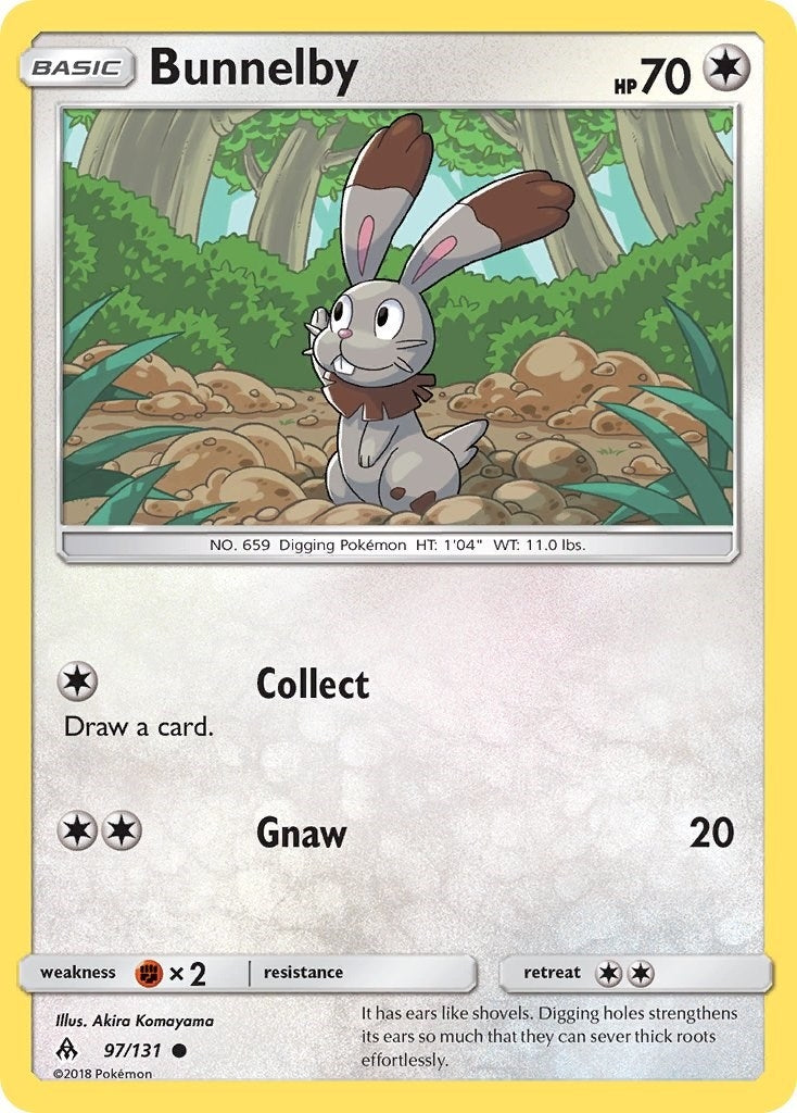 Image for Bunnelby (97/131) (SM - Forbidden Light) (SM06) - Pokemon