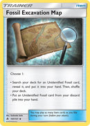 Image for Fossil Excavation Map (107/131) (SM - Forbidden Light) (SM06) - Pokemon