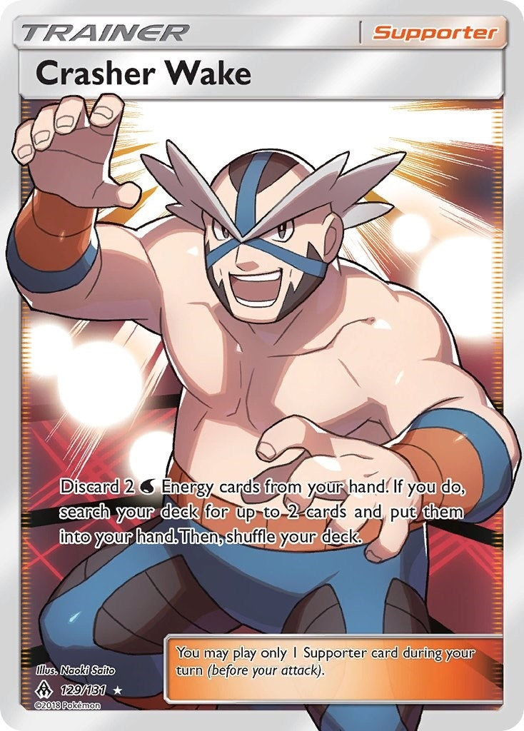 Image for Crasher Wake (Full Art) (129/131) (SM - Forbidden Light) (SM06) - Pokemon
