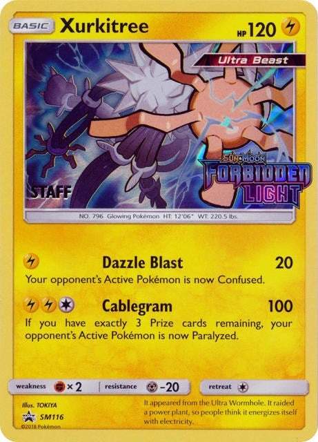 Image for Xurkitree - SM116 (Prerelease) [Staff] (SM116) (SM Promos) (SMP) - Pokemon