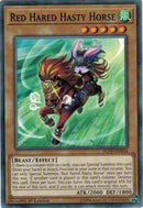 Red Hared Hasty Horse (FLOD-EN034) (Flames of Destruction) YuGiOh