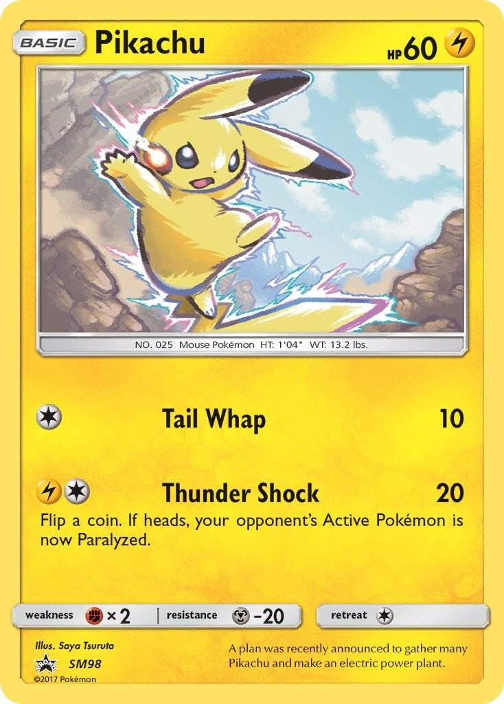 Image for Pikachu - SM98 (SM98) (SM Promos) (SMP) - Pokemon