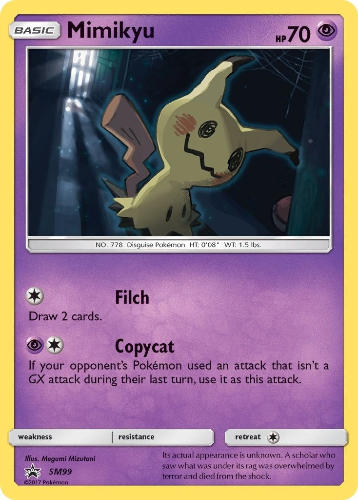 Image for Mimikyu - SM99 (SM99) (SM Promos) (SMP) - Pokemon