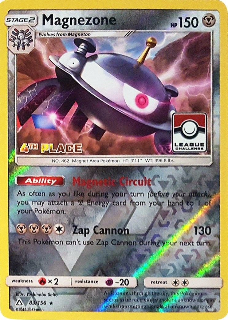 Image for Magnezone - 83/156 (League Challenge) [4th Place] (083/156) (League & Championship Cards) (PR) - Pokemon