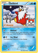Image for Delibird - 38/149 (Pokemon League) [1st Place] (038/149) (League & Championship Cards) (PR) - Pokemon