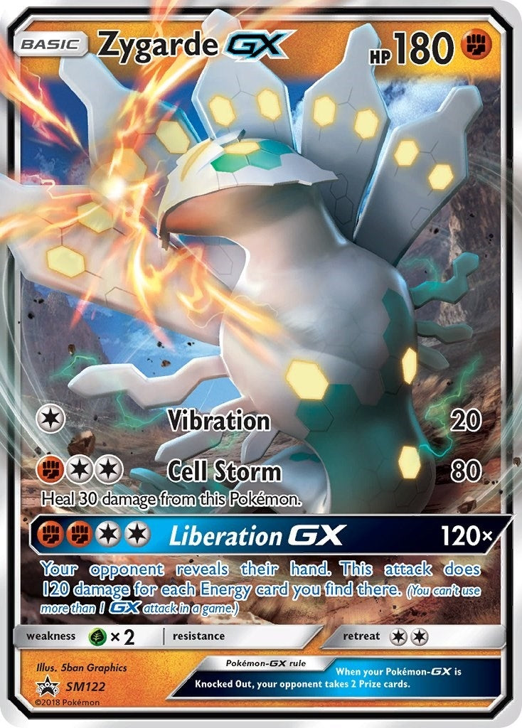 Image for Zygarde GX - SM122 (SM122) (SM Promos) (SMP) - Pokemon