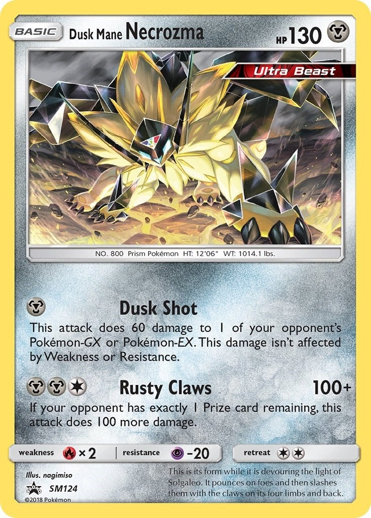 Image for Dusk Mane Necrozma - SM124 (SM124) (SM Promos) (SMP) - Pokemon