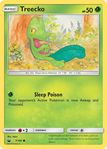 Image for Treecko (7) (7/168) (SM - Celestial Storm) - Pokemon
