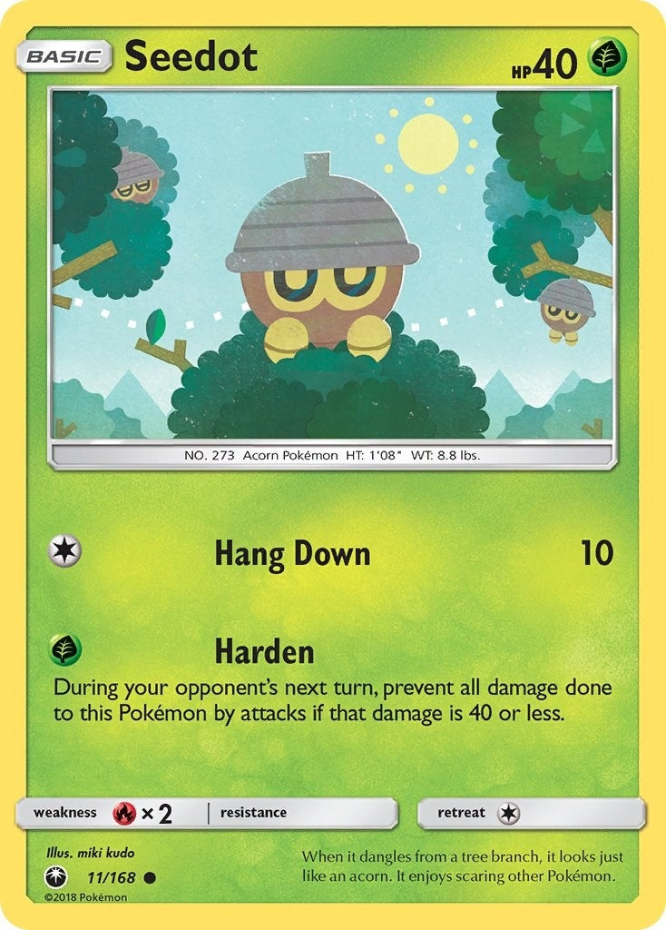 Image for Seedot (11) (11/168) (SM - Celestial Storm) - Pokemon