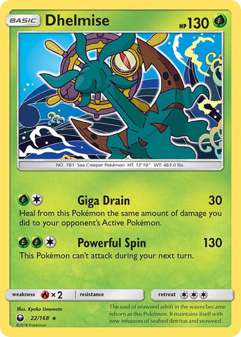 Image for Dhelmise (22/168) (SM - Celestial Storm) - Pokemon