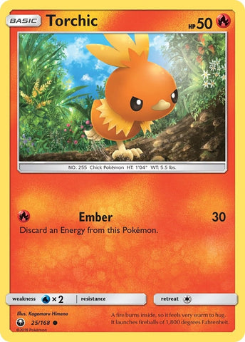 Image for Torchic (25) (25/168) (SM - Celestial Storm) - Pokemon