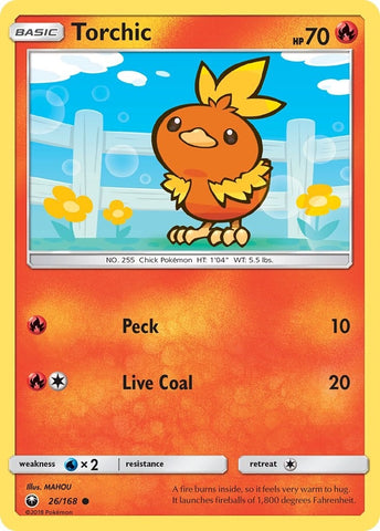Image for Torchic (26) (26/168) (SM - Celestial Storm) - Pokemon