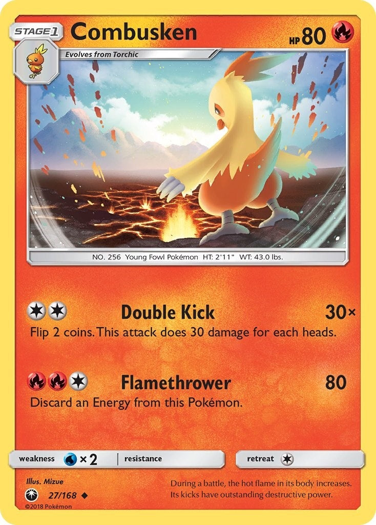 Image for Combusken (27/168) (SM - Celestial Storm) - Pokemon