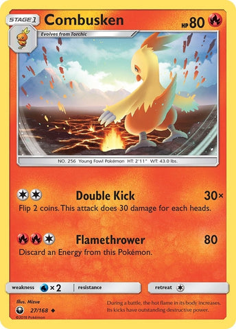 Image for Combusken (27/168) (SM - Celestial Storm) - Pokemon