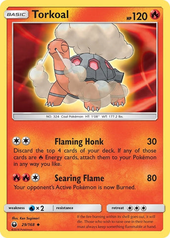 Image for Torkoal (29/168) (SM - Celestial Storm) - Pokemon