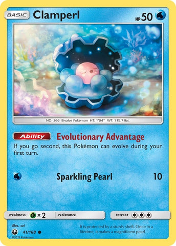 Image for Clamperl (41/168) (SM - Celestial Storm) - Pokemon