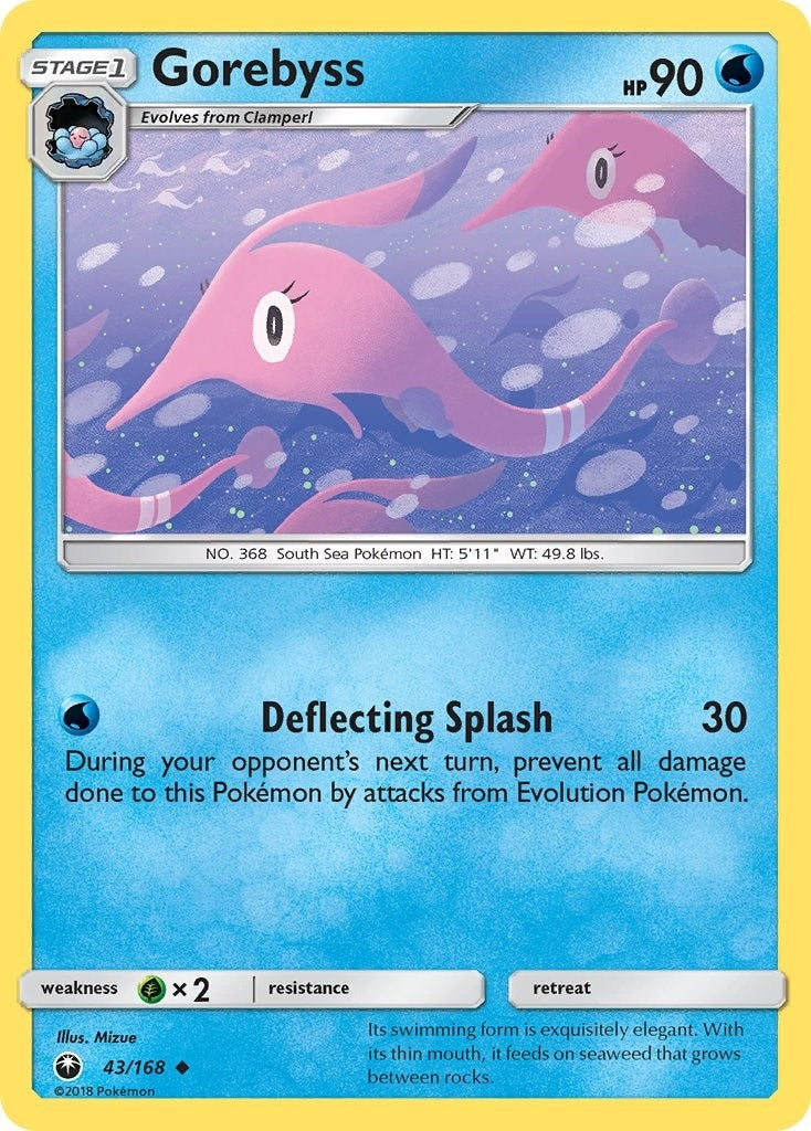 Image for Gorebyss (43/168) (SM - Celestial Storm) (CES) - Pokemon