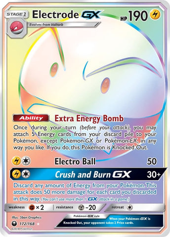 Image for Electrode GX (Secret) (172/168) (SM - Celestial Storm) - Pokemon