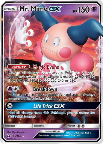 Mr. Mime GX (56/168) (SM - Celestial Storm) (CES) Pokemon