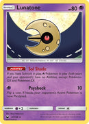 Image for Lunatone (61/168) (SM - Celestial Storm) (CES) - Pokemon