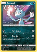 Image for Sneasel (86/168) (SM - Celestial Storm) (CES) - Pokemon