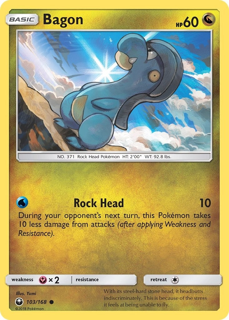Image for Bagon (103) (103/168) (SM - Celestial Storm) (CES) - Pokemon