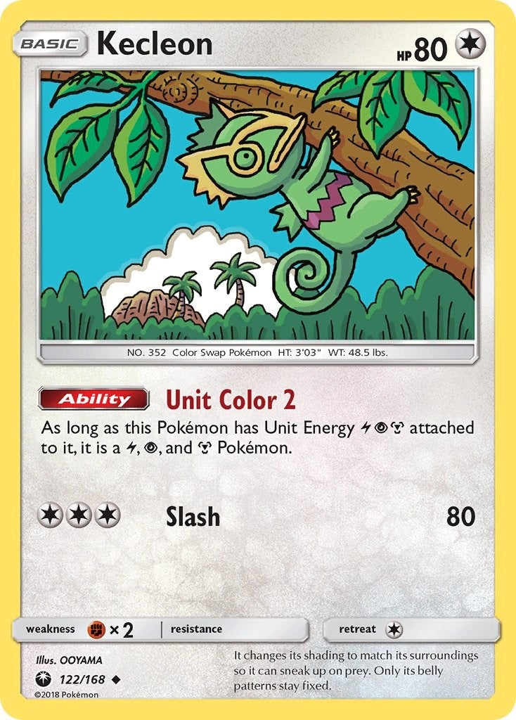 Image for Kecleon (122/168) (SM - Celestial Storm) (CES) - Pokemon
