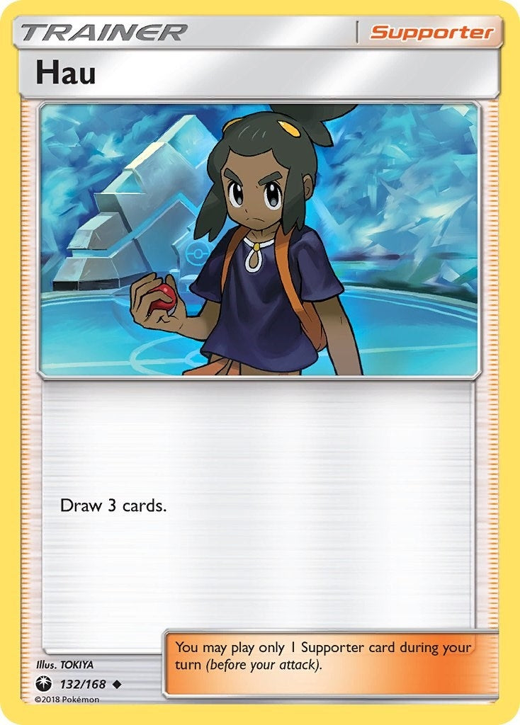 Image for Hau (132/168) (SM - Celestial Storm) (CES) - Pokemon