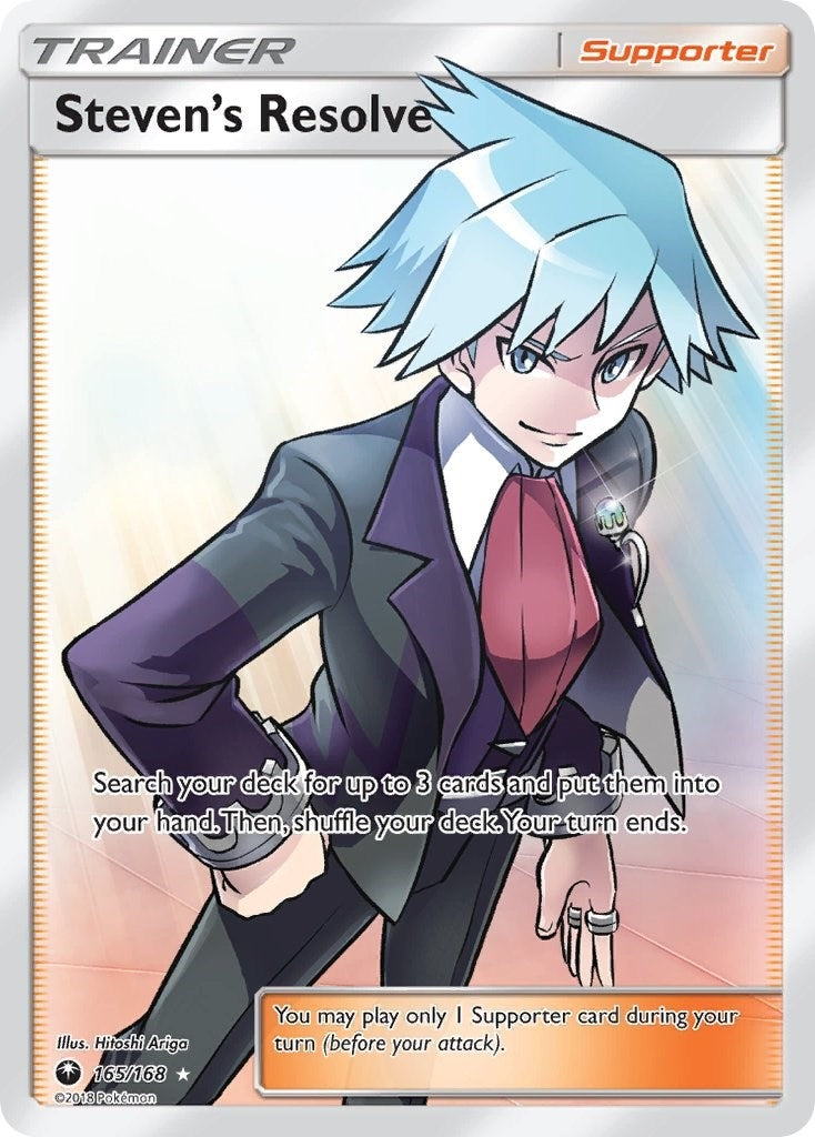 Image for Steven's Resolve (Full Art) (165/168) (SM - Celestial Storm) (CES) - Pokemon