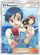 Image for TV Reporter (Full Art) (167/168) (SM - Celestial Storm) (CES) - Pokemon