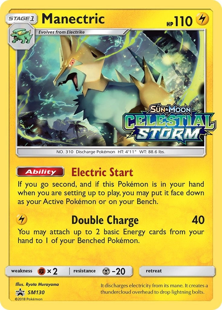 Image for Manectric - SM130 (Prerelease) (SM130) (SM Promos) (SMP) - Pokemon