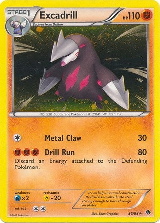 Image for Excadrill - 56/98 (Cosmos Holo) (056/098) - Pokemon