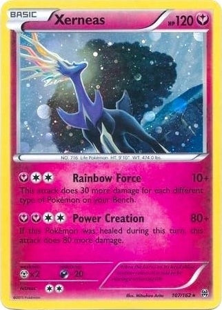 Image for Xerneas - 107/162 (Cosmos Holo) (107/162) - Pokemon