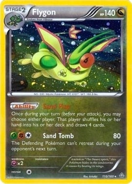 Image for Flygon - 110/160 (Cosmos Holo) (110/160) - Pokemon