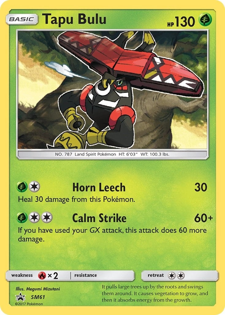 Image for Tapu Bulu - SM61 (SM61) (SM Promos) (SMP) - Pokemon