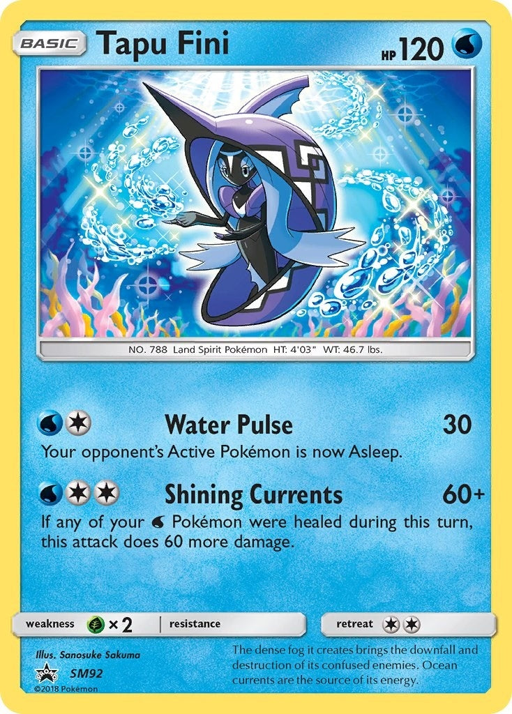 Image for Tapu Fini - SM92 (SM92) (SM Promos) (SMP) - Pokemon