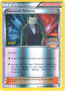 Image for Giovanni's Scheme - 138/162 (Regional Championships) [Staff] (138/165) (League & Championship Cards) (PR) - Pokemon