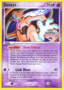 Image for Deoxys - 16/107 (Regional Championships) (016/107) (League & Championship Cards) (PR) - Pokemon