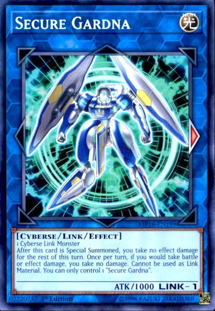 Secure Gardna (MP18-EN199) (2018 Mega-Tins Mega Pack) YuGiOh