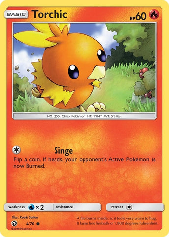 Image for Torchic (4/70) - Pokemon