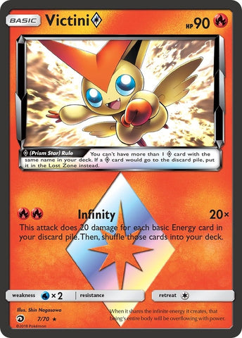 Image for Victini Prism Star (7/70) - Pokemon