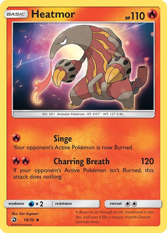 Image for Heatmor (10/70) - Pokemon