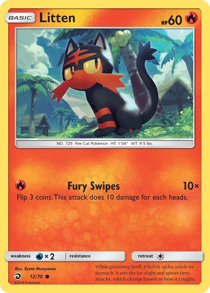 Image for Litten (12/70) - Pokemon