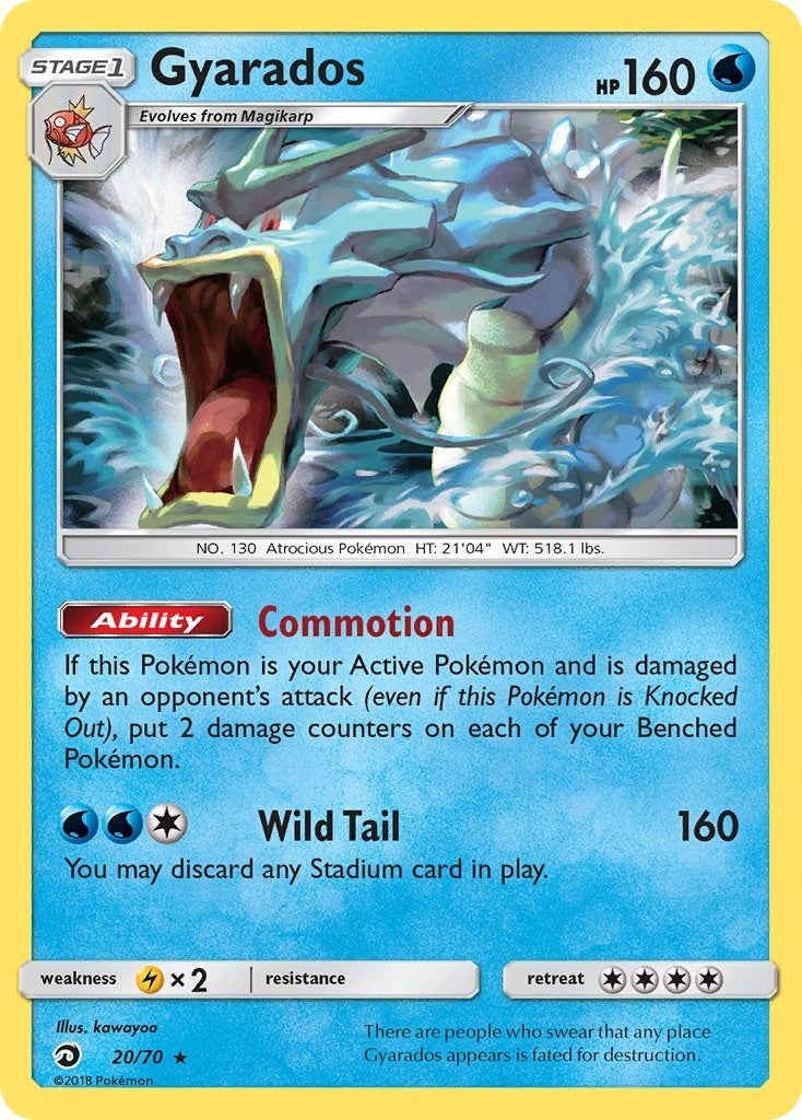 Image for Gyarados (20/70) - Pokemon